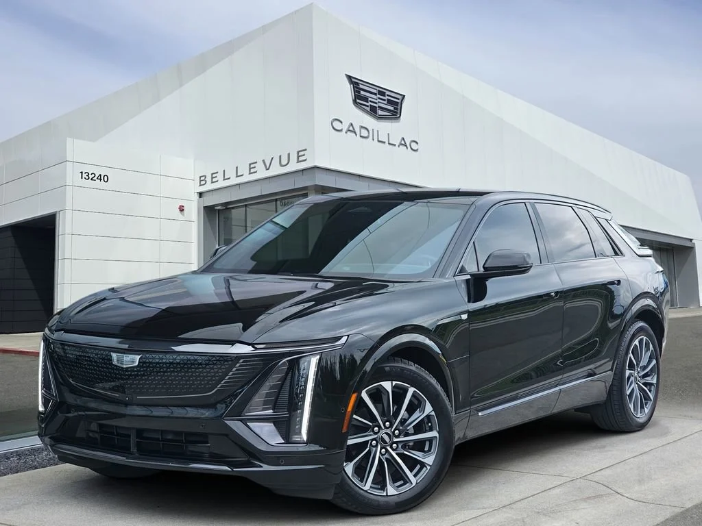 Certified Used 2024 Stellar Black Metallic Cadillac Sport 2 image 1
