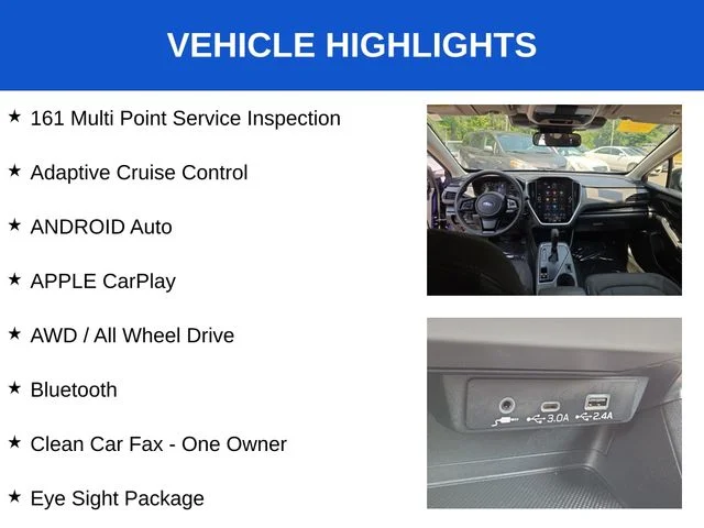 Used 2024 Blue Subaru Premium image 7