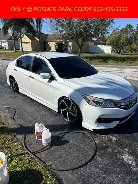 Used 2017 White Honda Sport Special Edition image 1