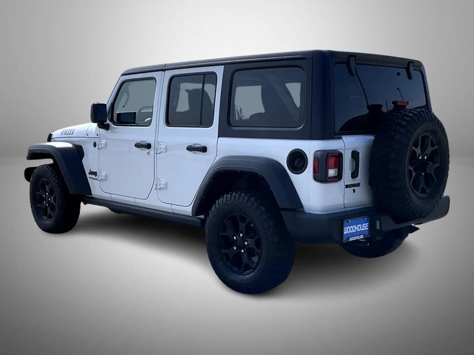 Used 2022 White Jeep Unlimited Willys image 7