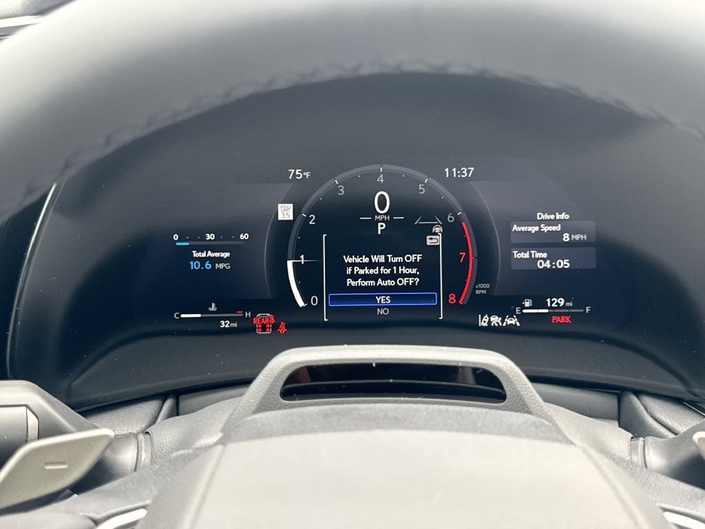 New 2026 Cloudburst Gray Lexus PREMIUM AWD image 3