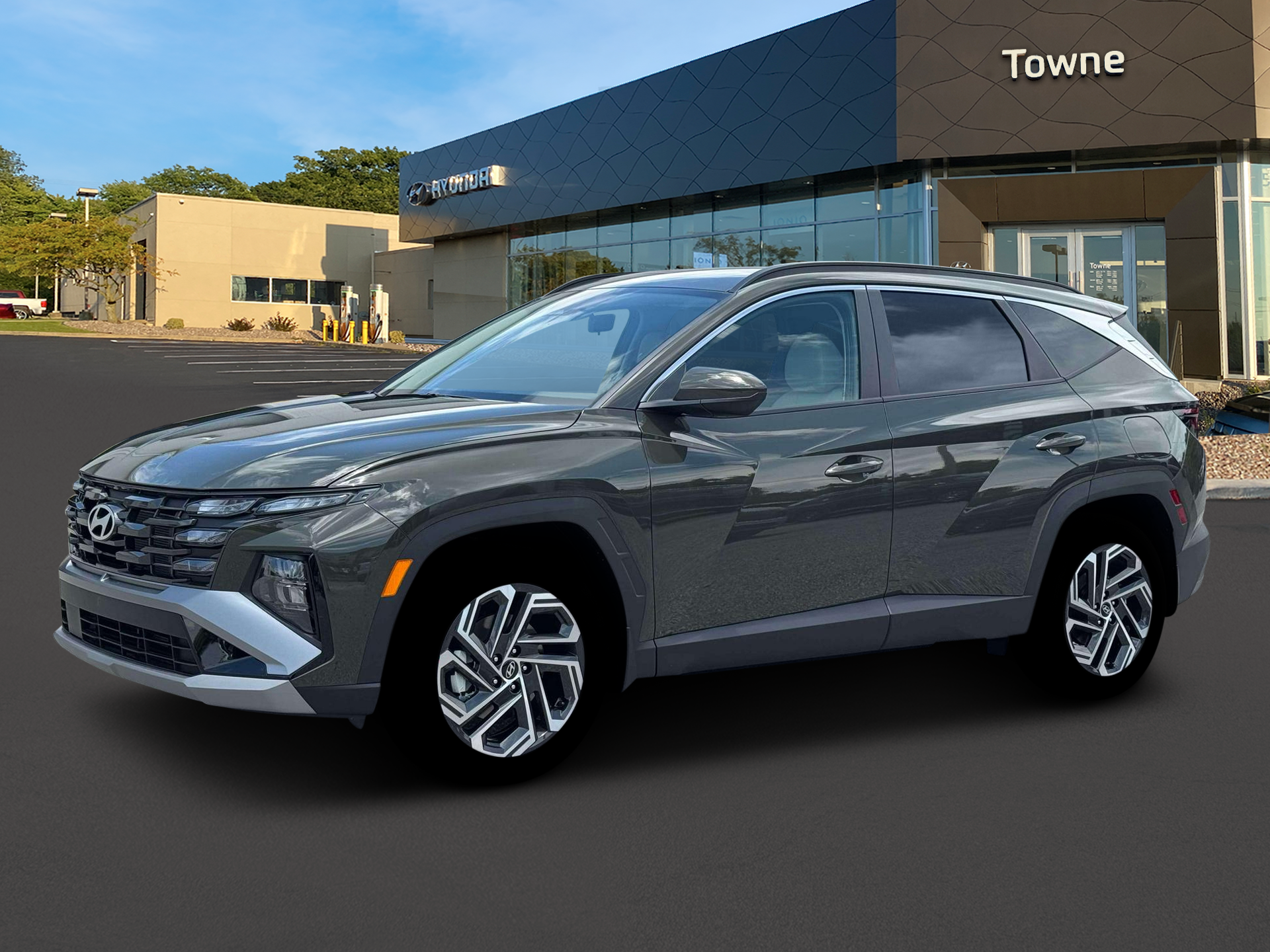 New 2026 Green Hyundai SEL Plus AWD image 2