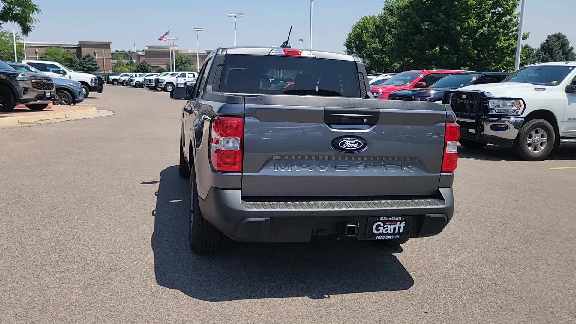 New 2026 Carbonized Gray Metallic Ford XLT image 8