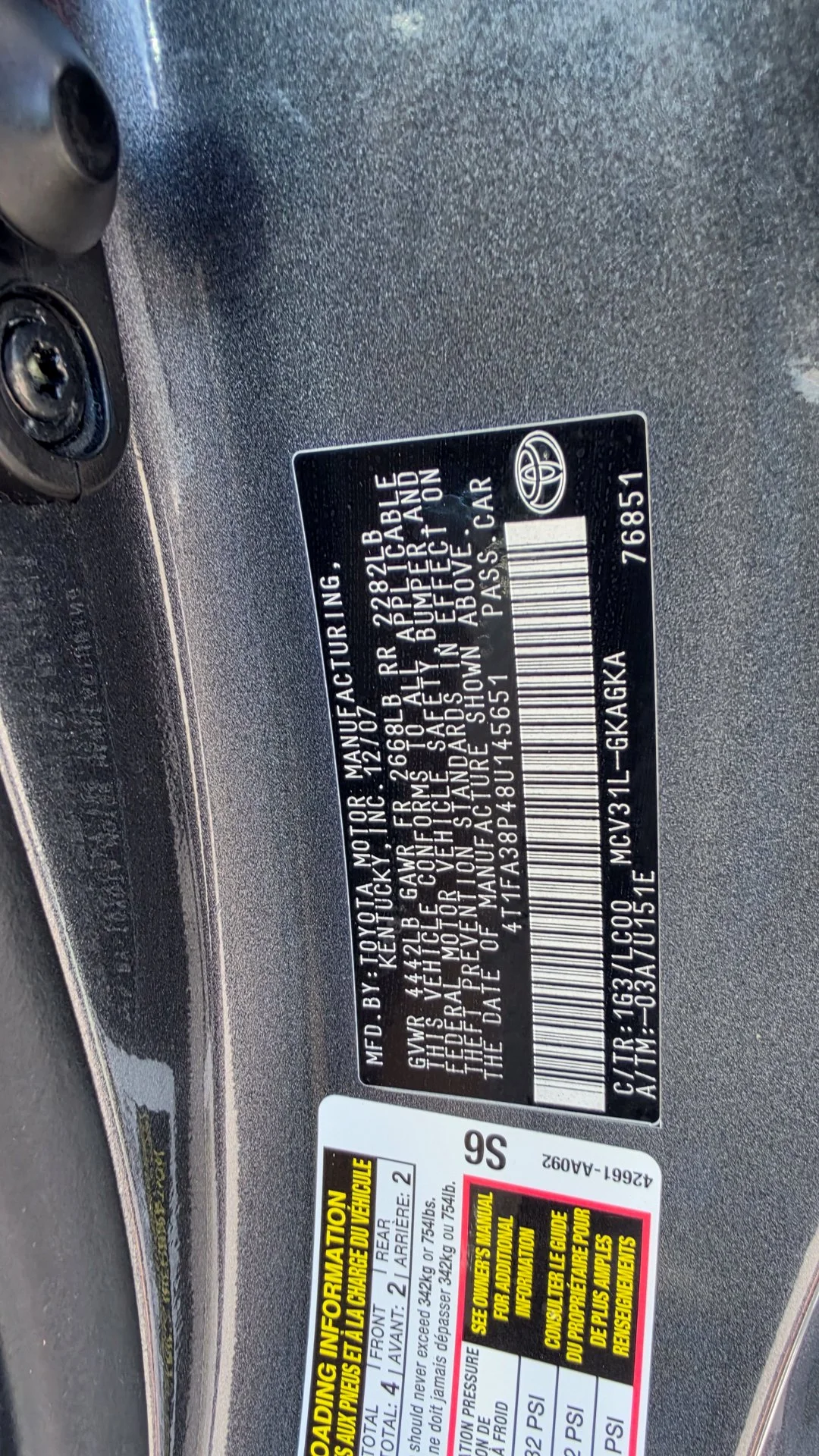 Used 2008 Gray Metallic Toyota SLE image 14