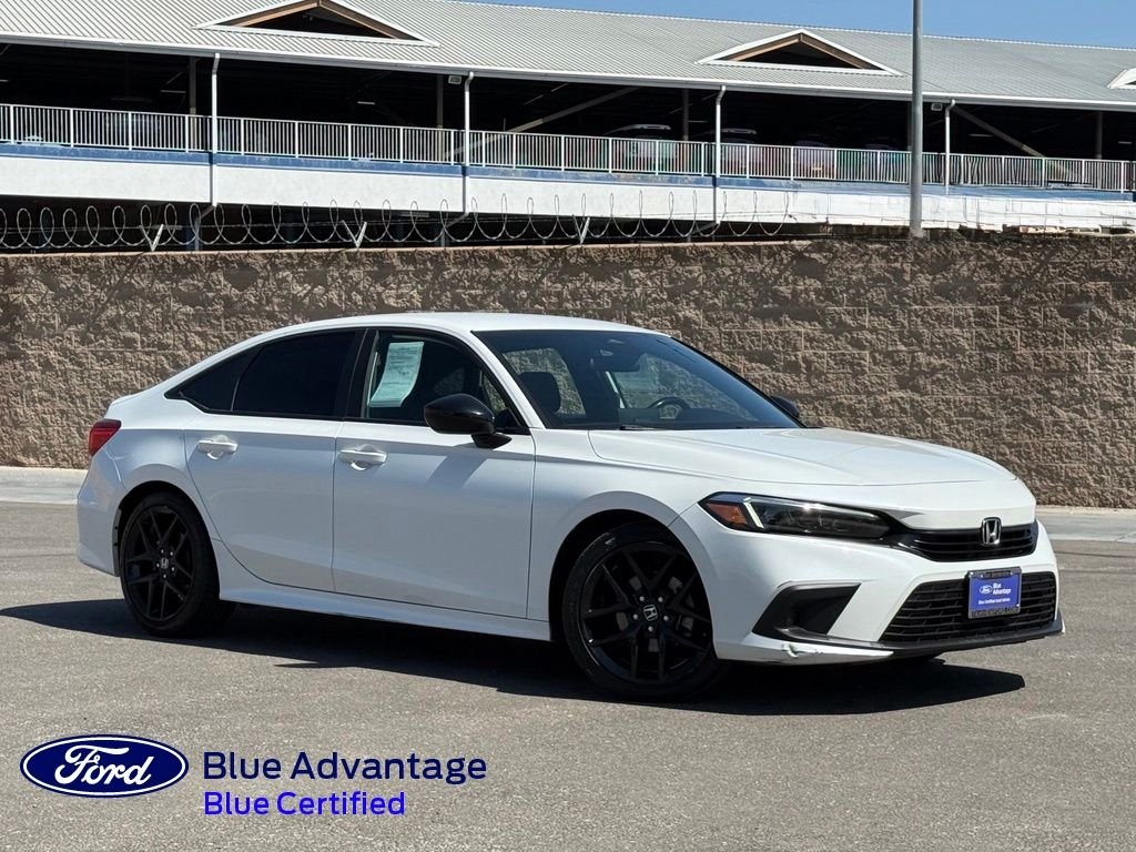 Certified Used 2022 White Honda Sport image 1