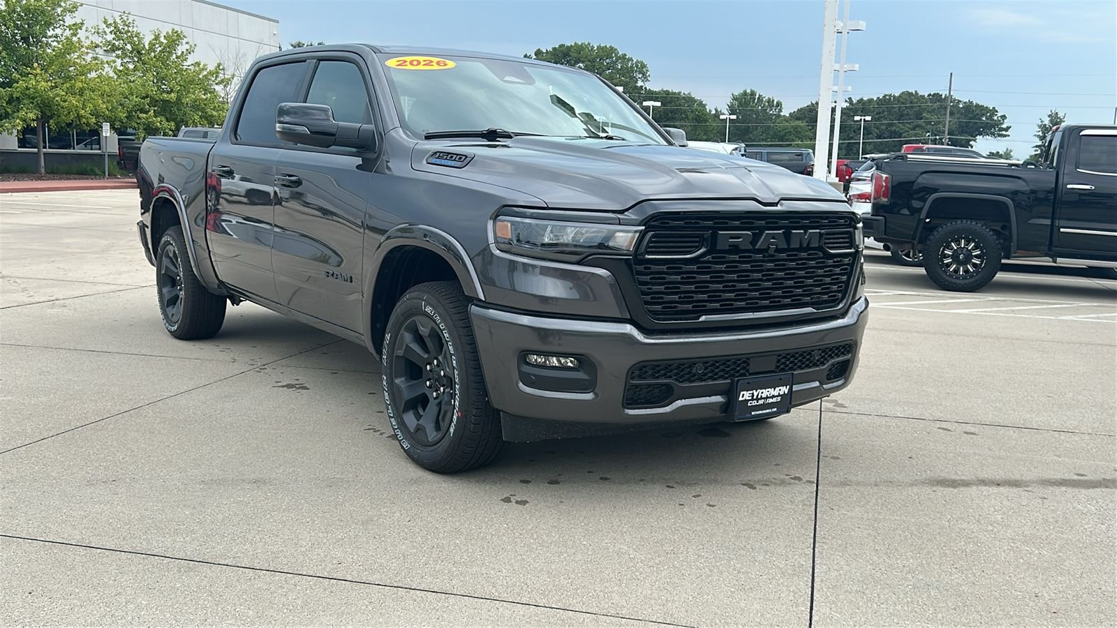 New 2026 Granite Crystal Metallic Clear-Coat Exterior Paint RAM Big Horn/Lone Star image 2