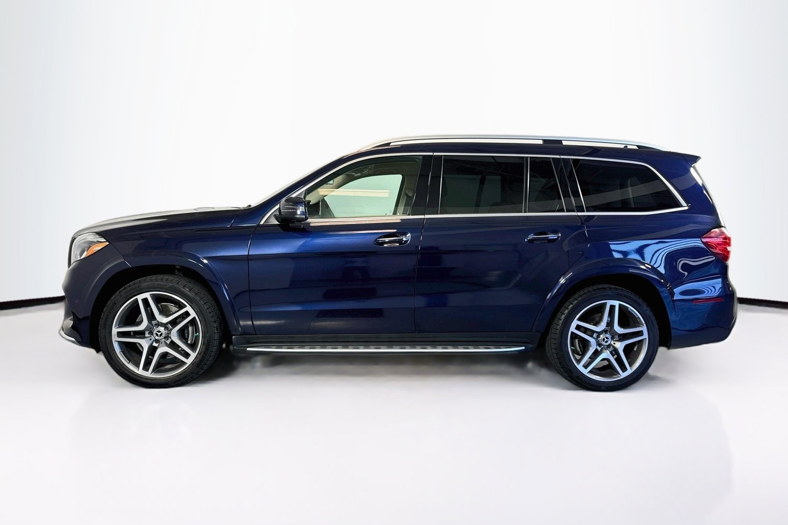 Used 2019 Lunar Blue Metallic Mercedes-Benz GLS 550 image 8