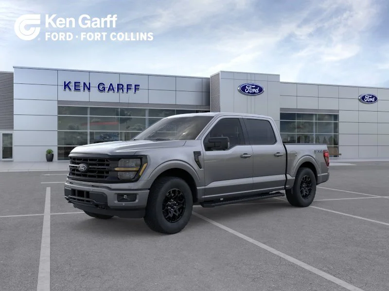 New 2026 Carbonized Gray Metallic Ford XLT image 1