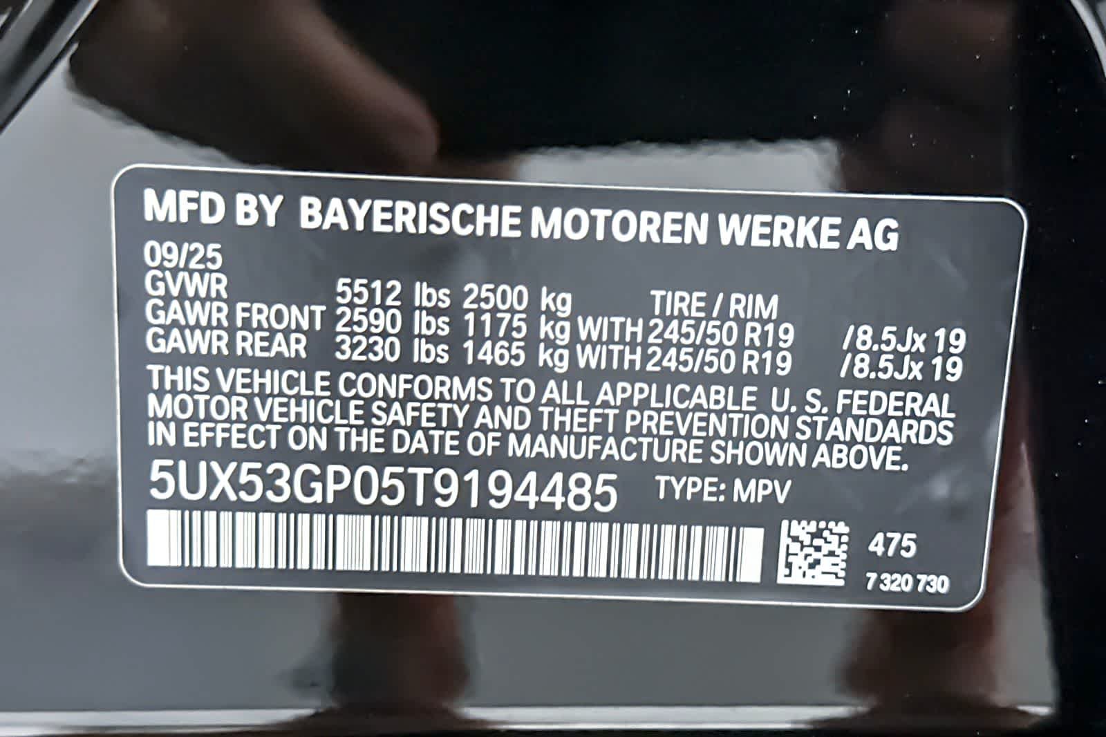 Used 2026 Black Sapphire Metallic BMW 30 xDrive image 27