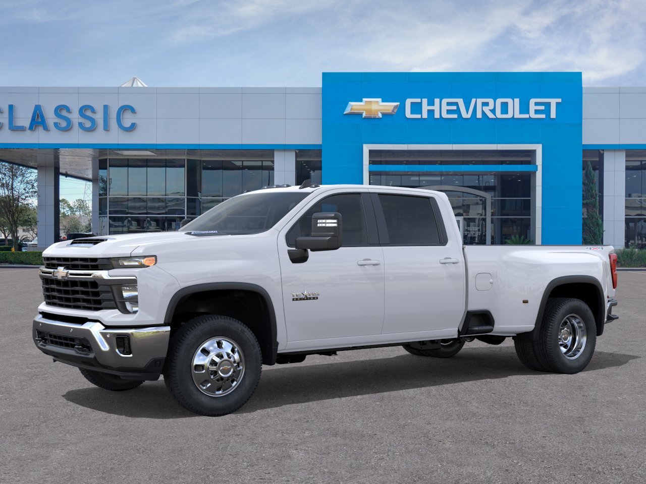 2026 Chevrolet Silverado 3500 HD LT DRW White at Classic Elite Chevrolet Hwy 6
