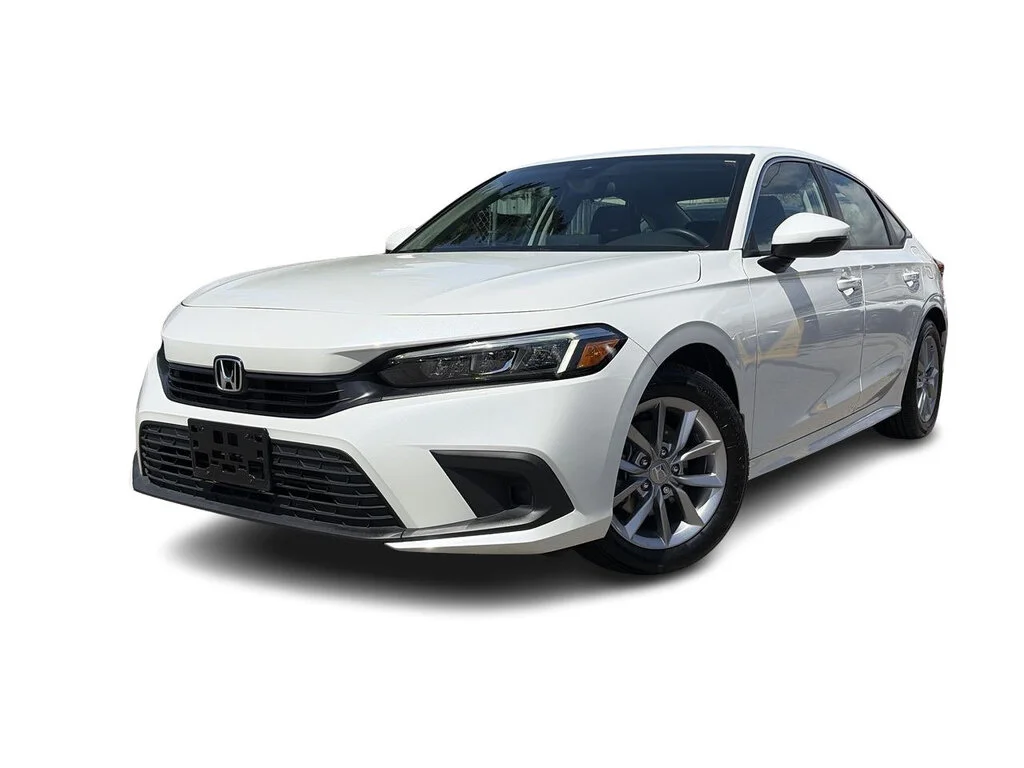 Used 2023 Platinum White Pearl Honda Sedan EX CVT Certified Pre-Owned   Clean Title   O image 1