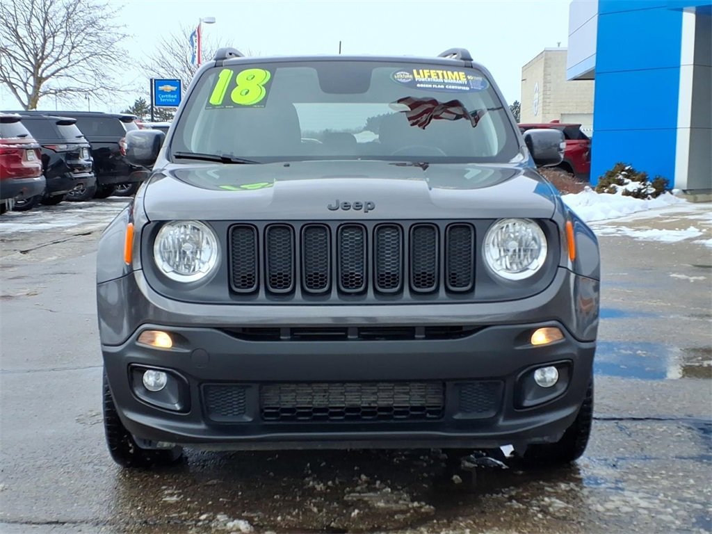 Used 2018 Jeep Renegade Altitude Package with VIN ZACCJBBB7JPG91379 for sale in Fowlerville, MI