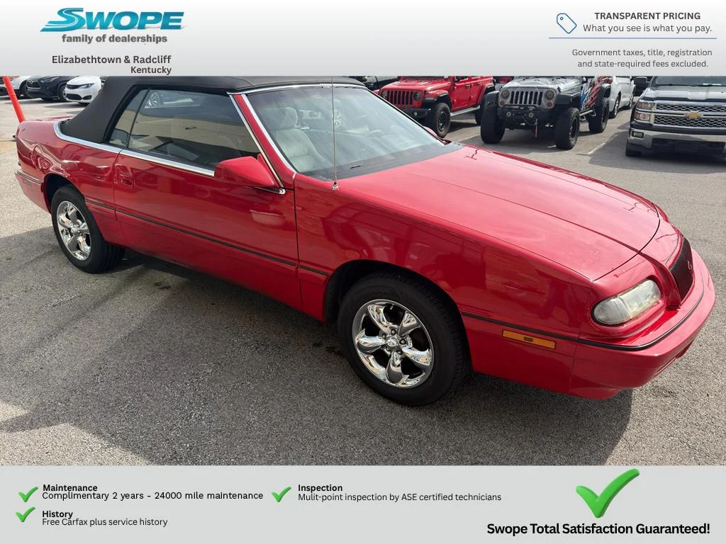 Used 1994 Red Chrysler GTC image 7