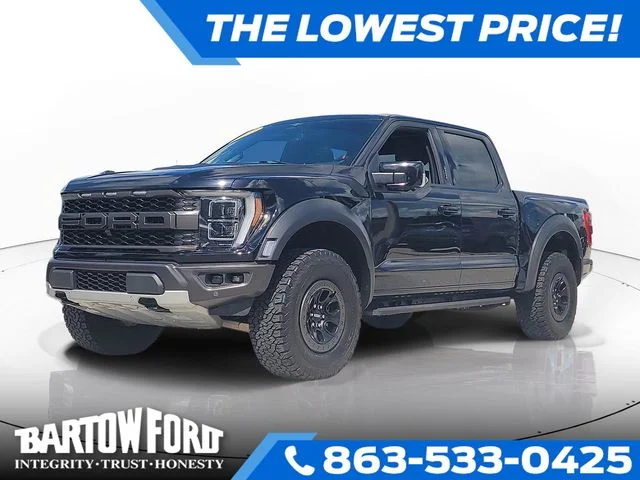 Used 2023 Black Ford Raptor image 1