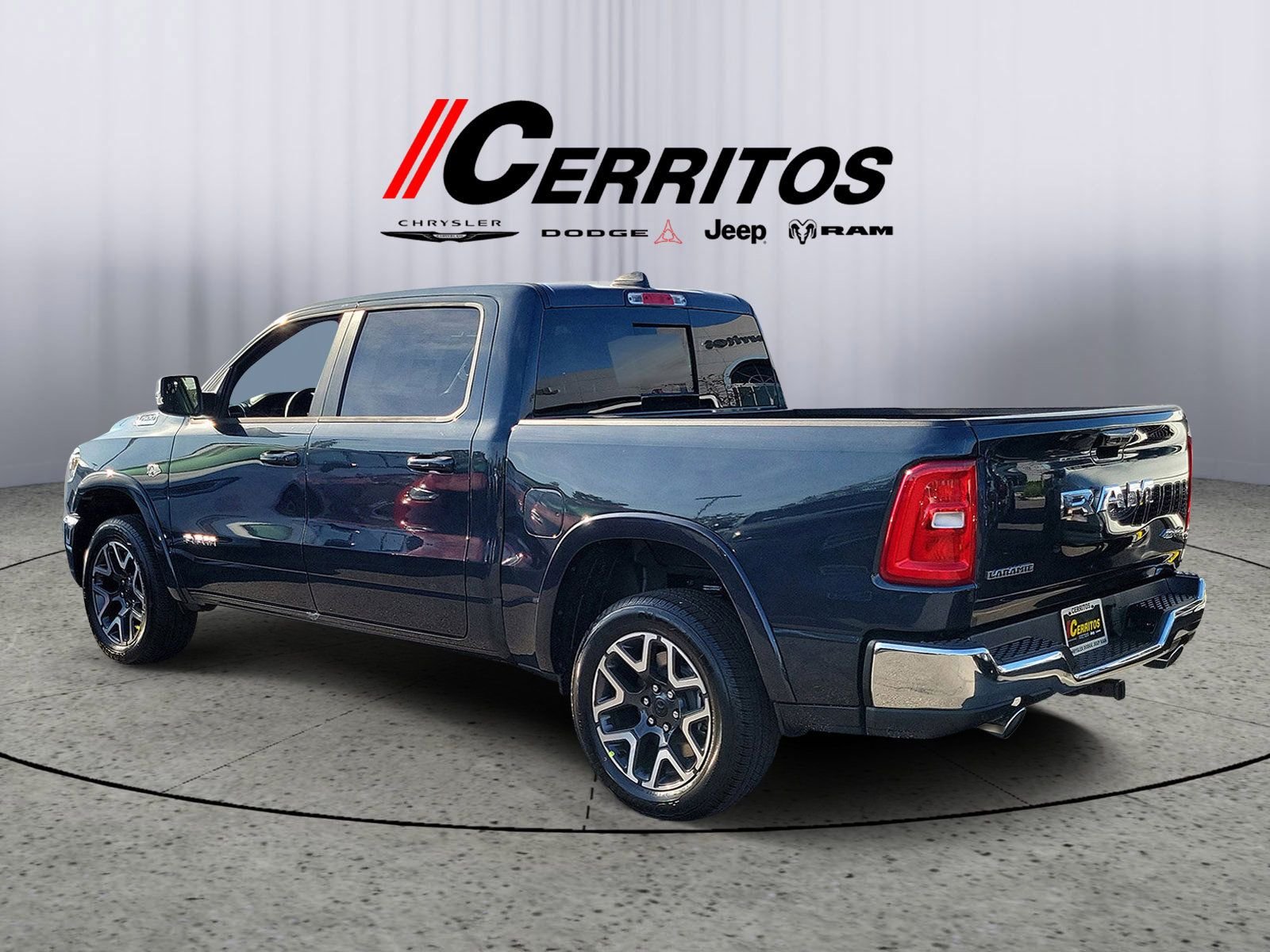 New 2026 Forged Blue Metallic Exterior Paint RAM Laramie image 2
