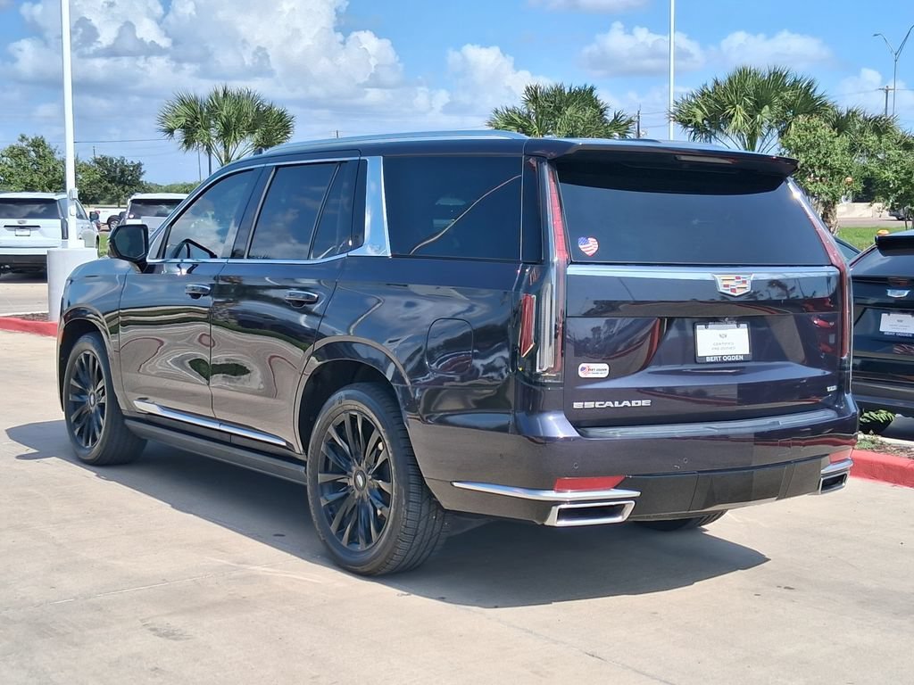 Used 2023 Galactic Gray Metallic Cadillac Premium Luxury image 4