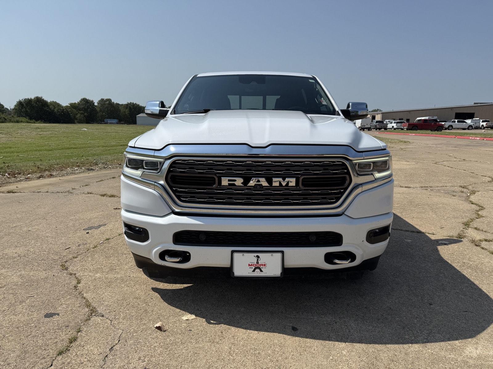 Used 2021 Ivory White Tri-Coat Pearlcoat Ram Limited image 2