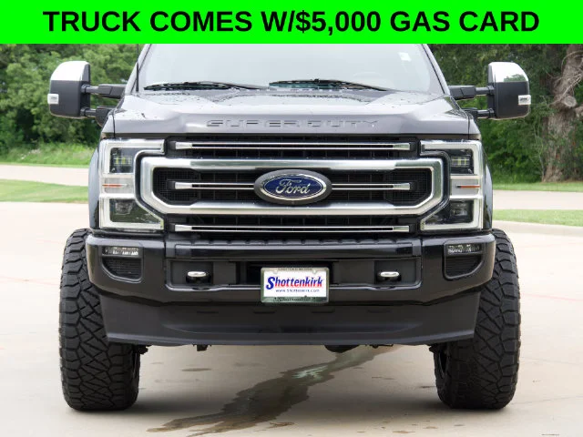 Used 2022 Black Ford Platinum image 3