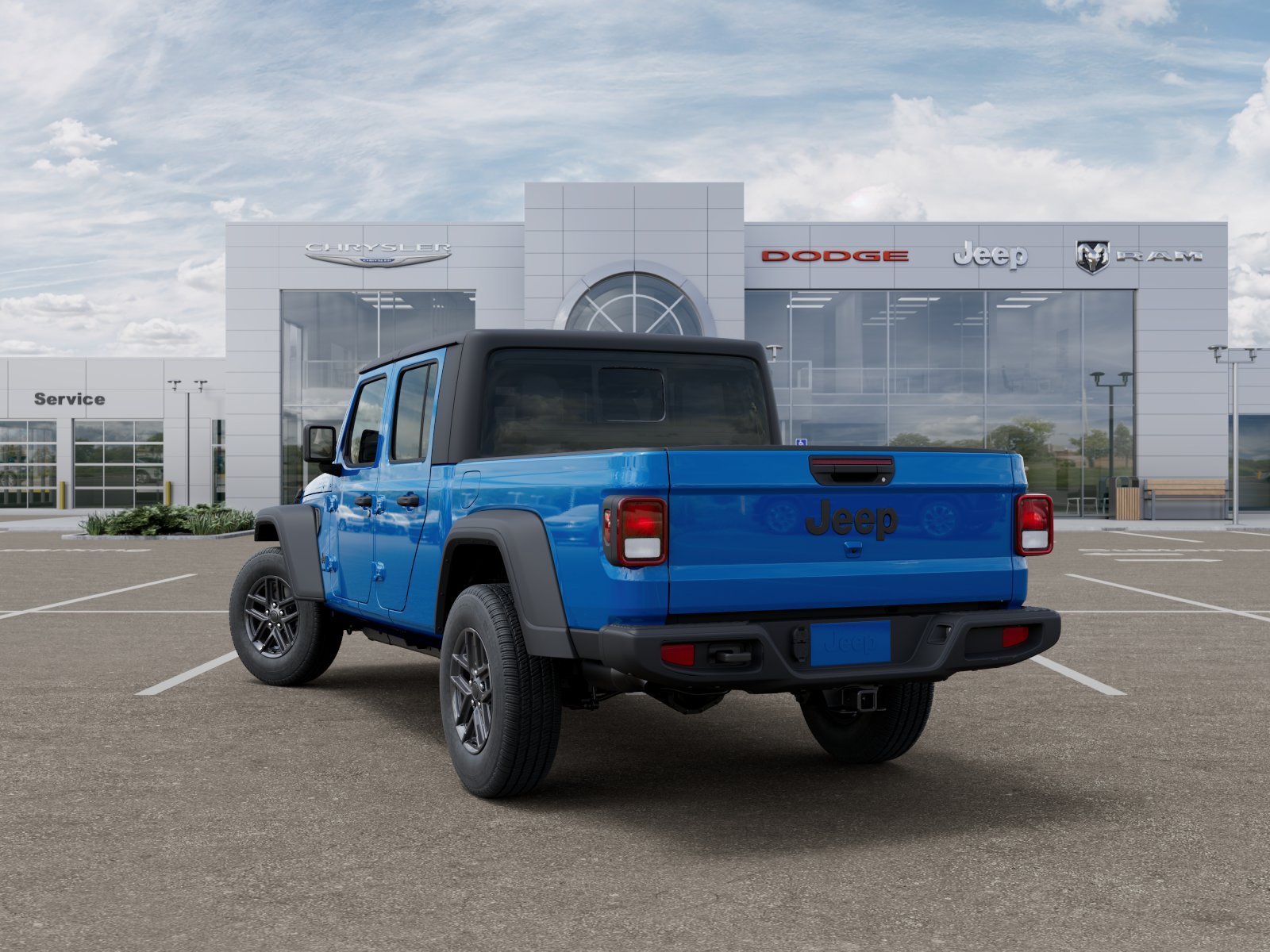 New 2026 Hydro Blue Pearl-Coat Exterior Paint Jeep Sport S image 25