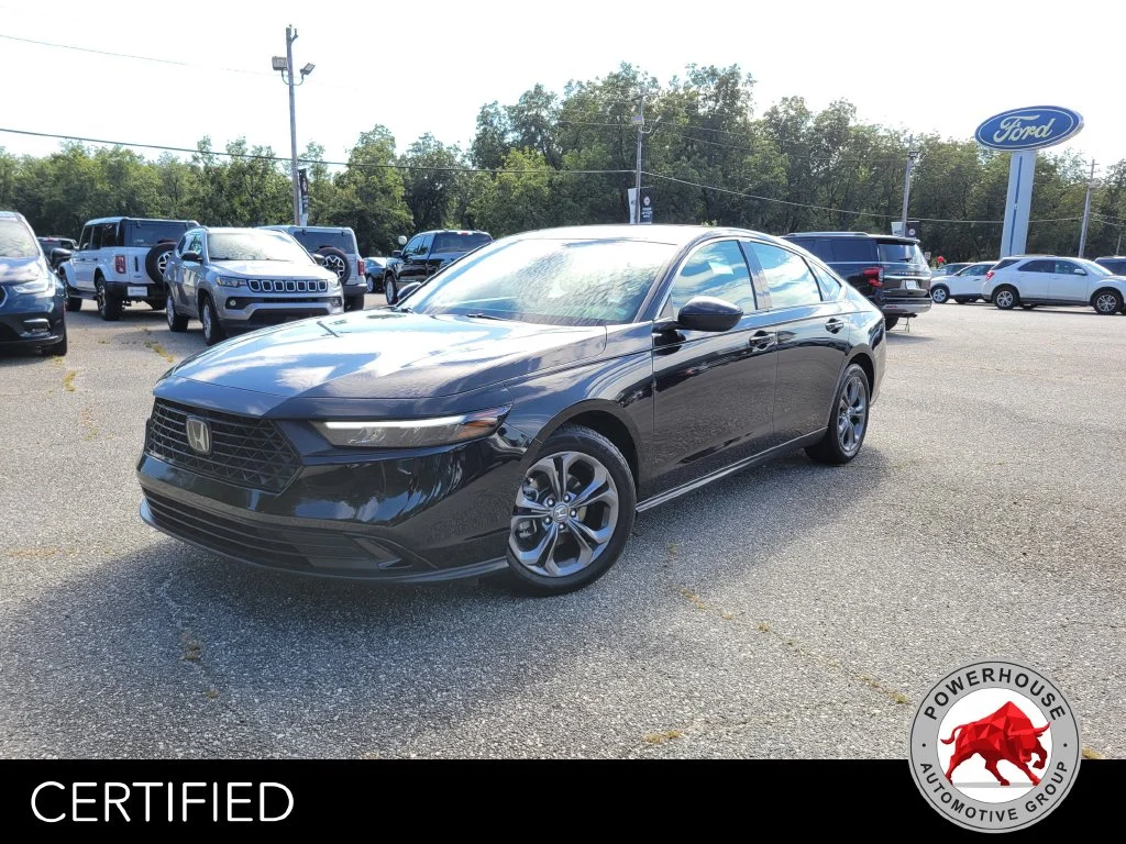 Used 2024 Black Honda EX image 2