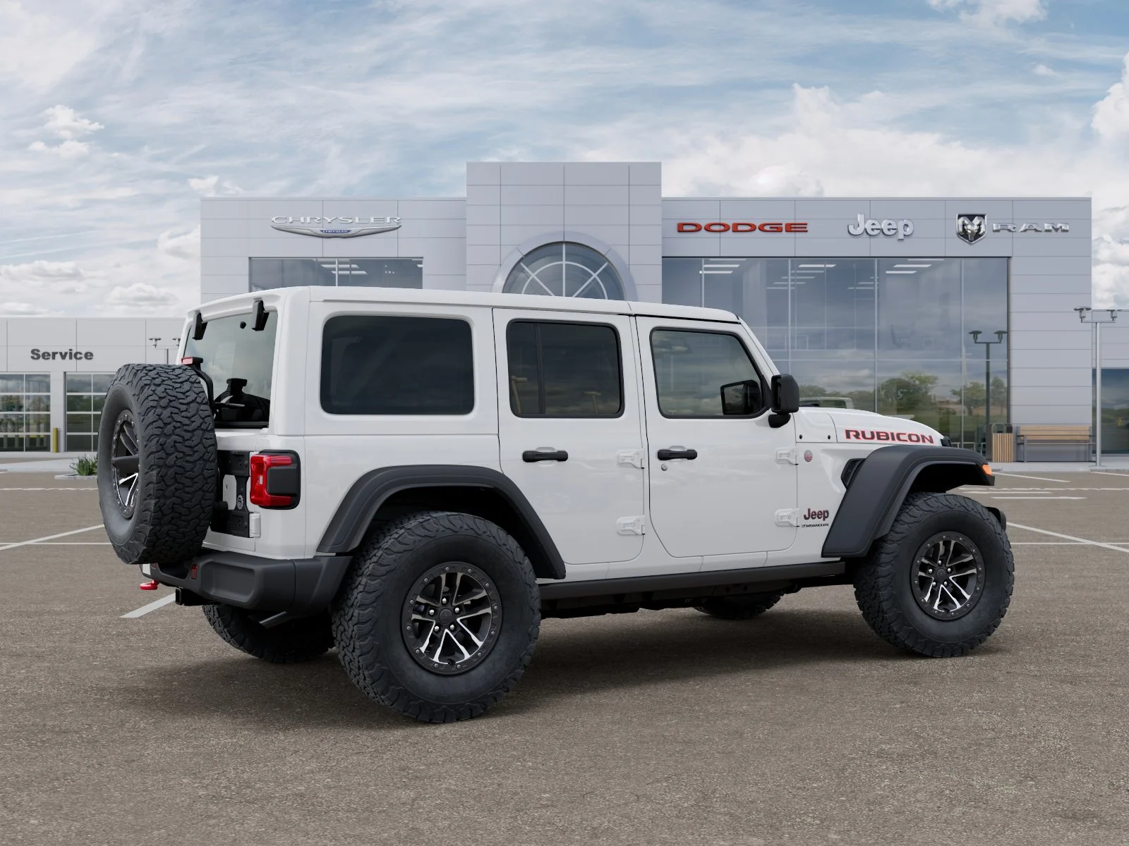 New 2026 Bright White Clearcoat Jeep Rubicon image 31