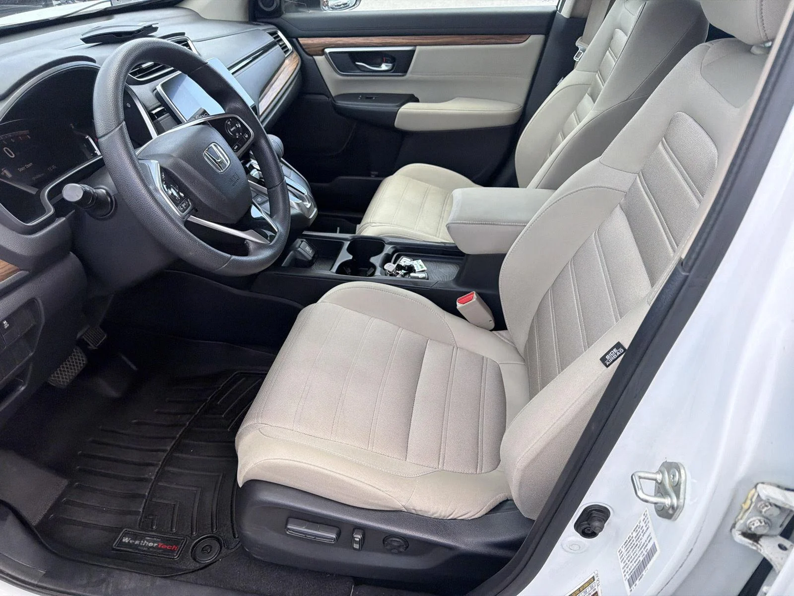 Used 2019 Platinum White Pearl Honda EX image 15