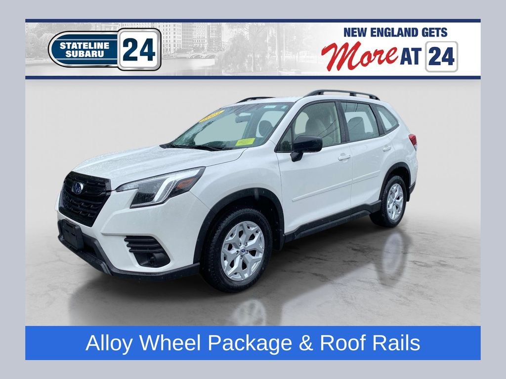 Used 2023 White Subaru Base image 1