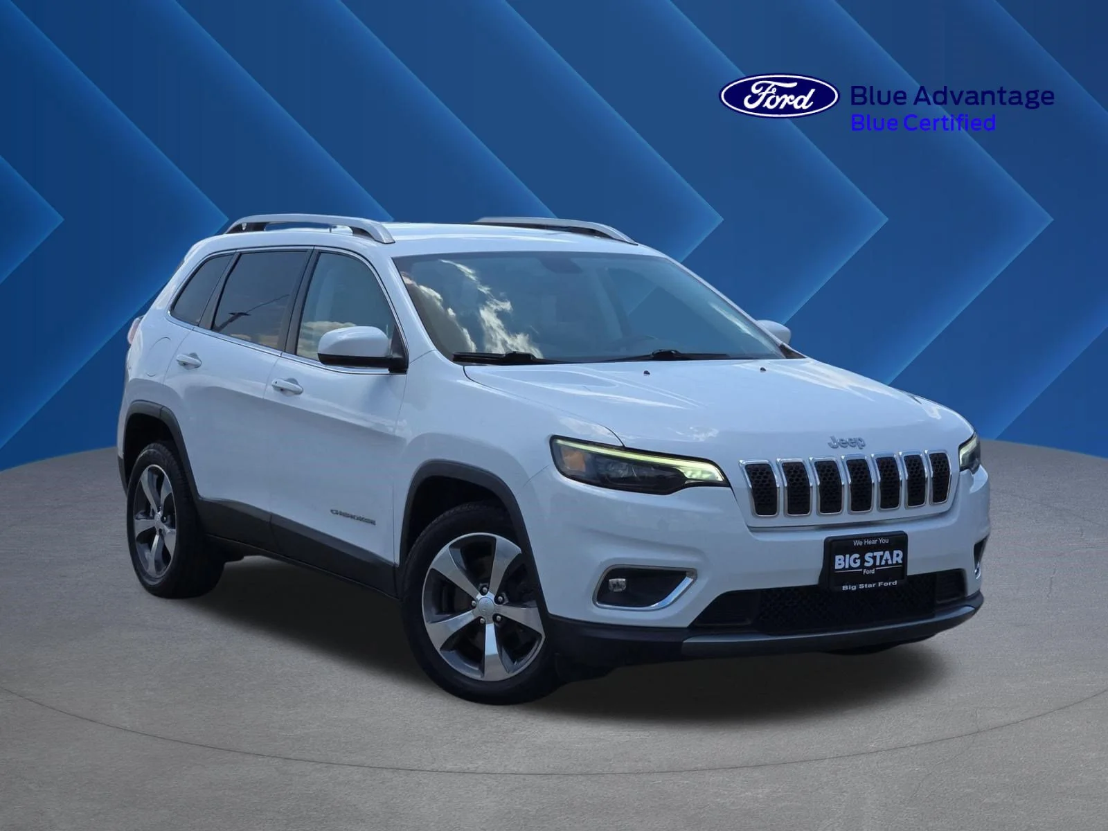 Certified Used 2020 Bright White Clearcoat Jeep Limited image 1