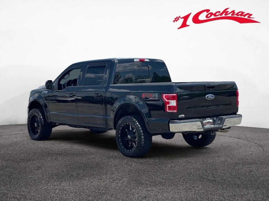 Used 2018 Shadow Black Ford LARIAT image 22