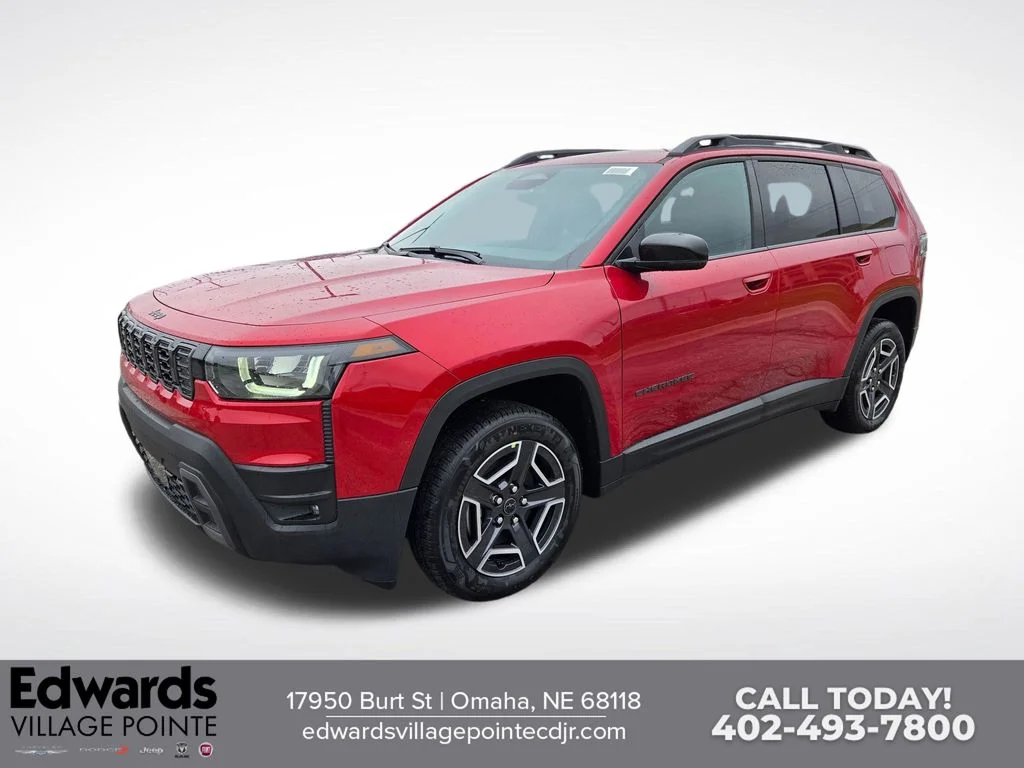 New 2026 Red Hot Pearl-Coat Exterior Paint Jeep Limited image 7