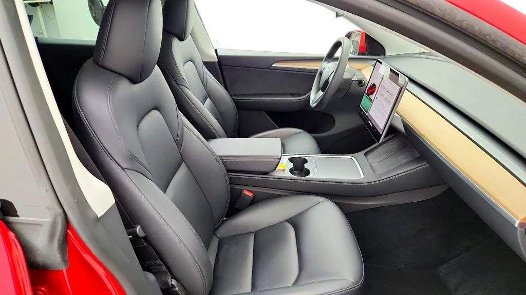 Used 2023 Red Multi-Coat Tesla AWD *Ltd Avail* image 29