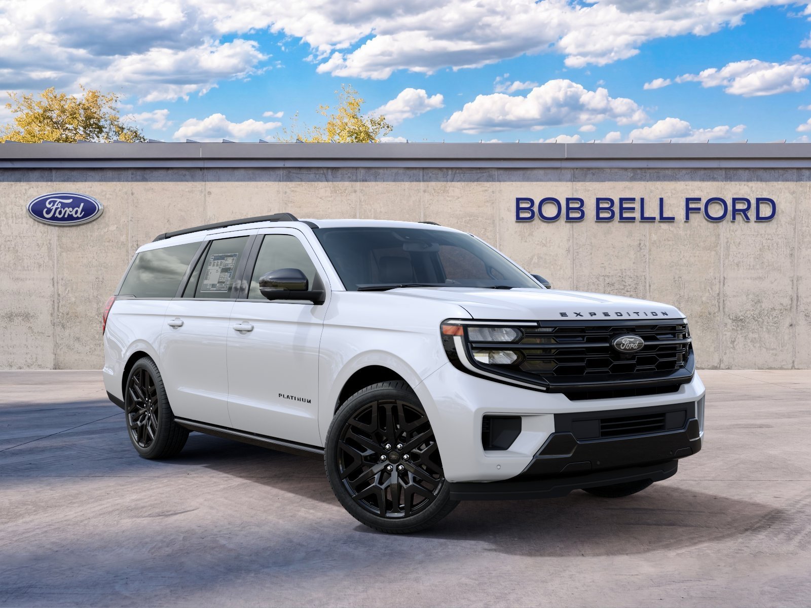 New 2027 White Ford Platinum image 4