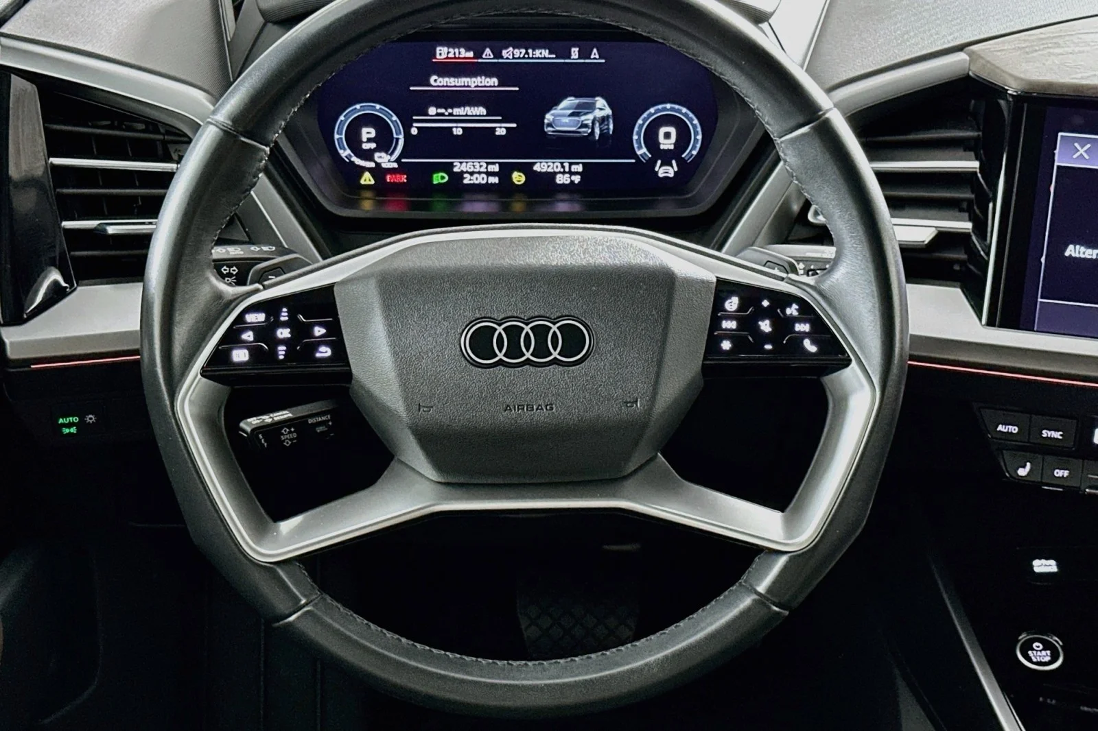 Used 2023 Mythos Black Metallic Audi Premium Plus image 19