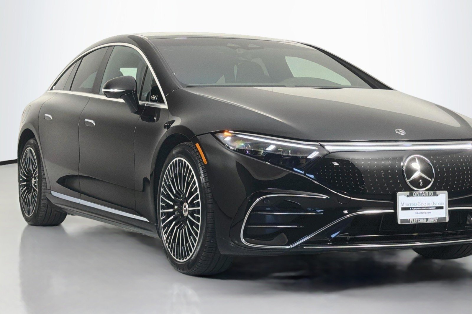 Certified Used 2023 Obsidian Black Metallic Mercedes-Benz EQS 450 image 13