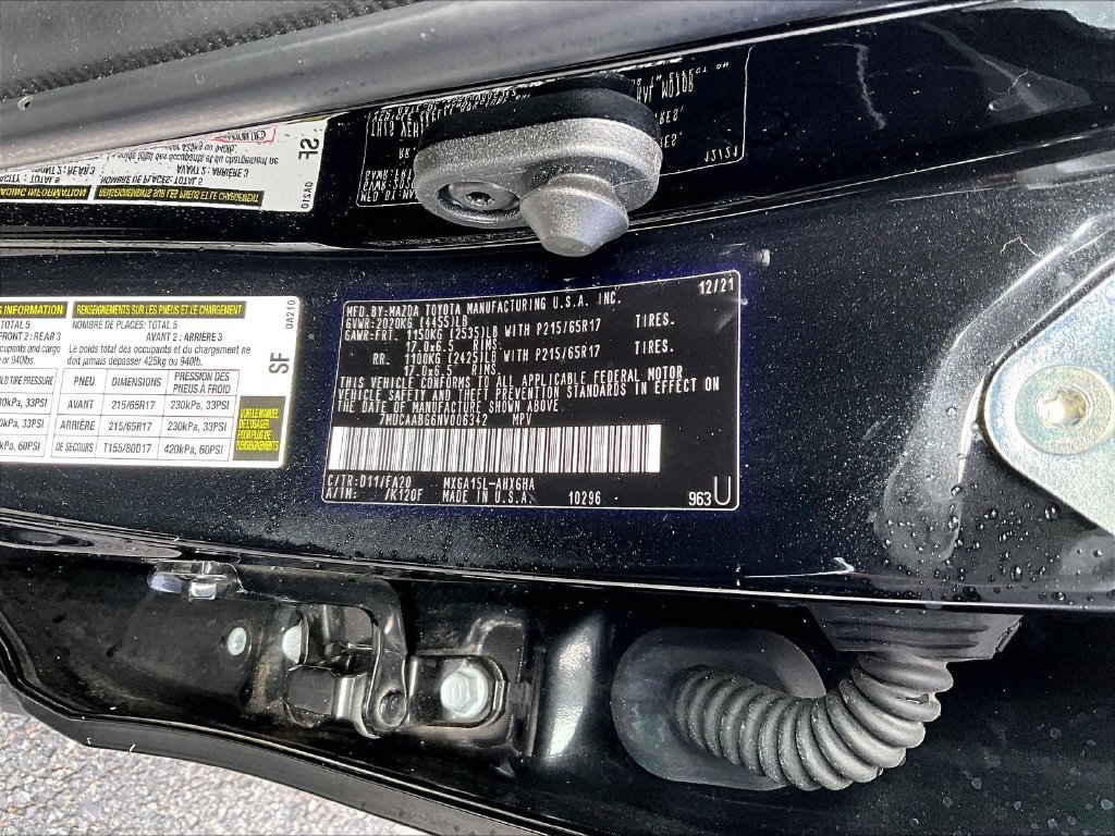 Used 2022 Black Toyota LE image 36