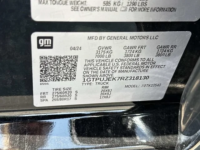 Used 2024 Onyx Black GMC Elevation image 64