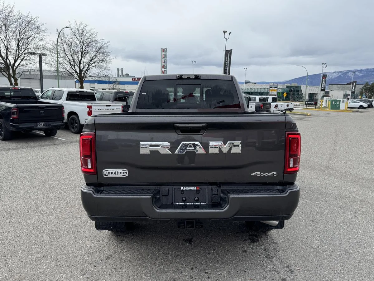 New 2026 Grey RAM Limited Longhorn 4x4 Crew Cab 6
