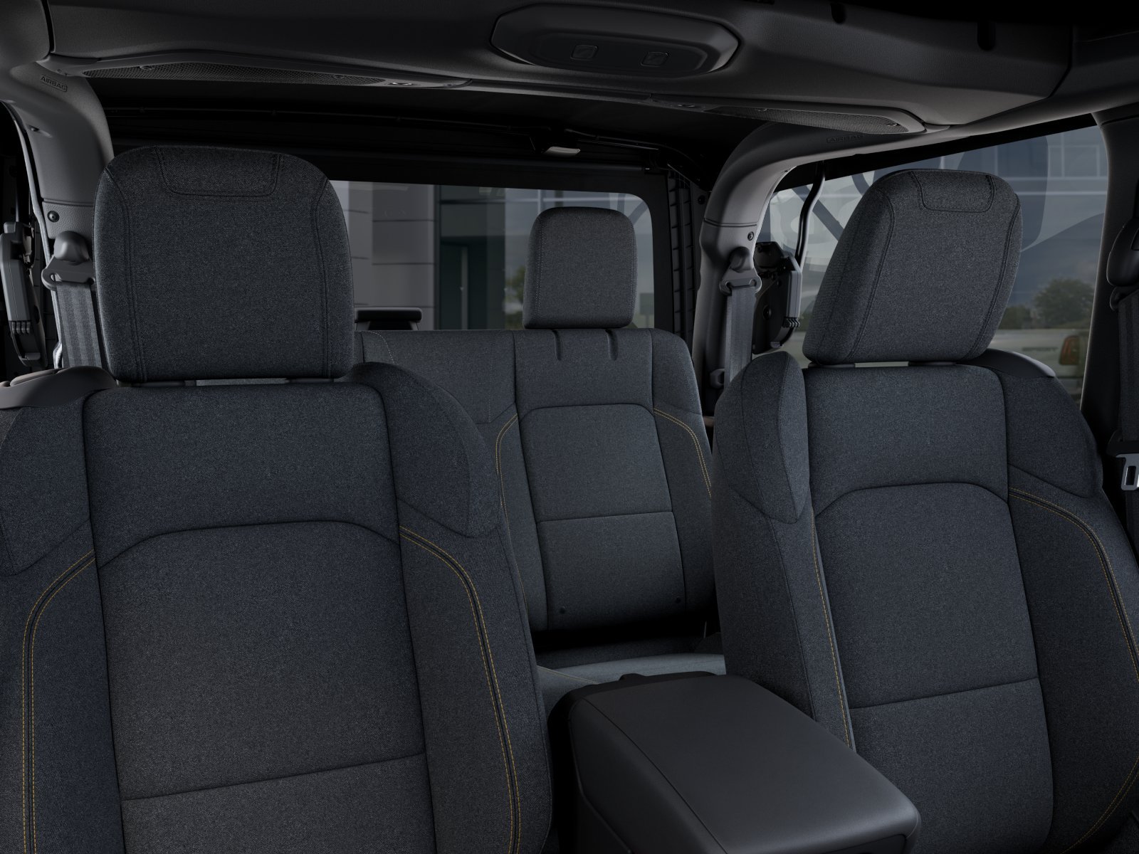 New 2026 Black Clear-Coat Exterior Paint Jeep WRANGLER 2-DOOR SPORT S image 52