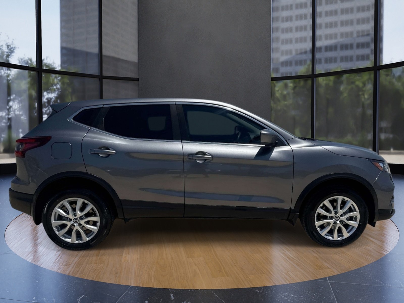Used 2021 Gray Nissan S image 2
