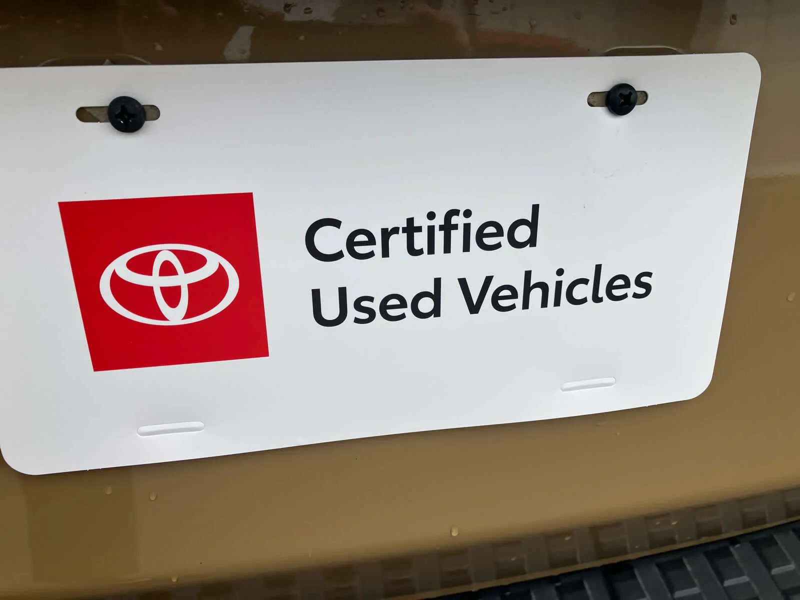 Certified Used 2026 Trail Dust/Gray Scape Roof Toyota  image 2