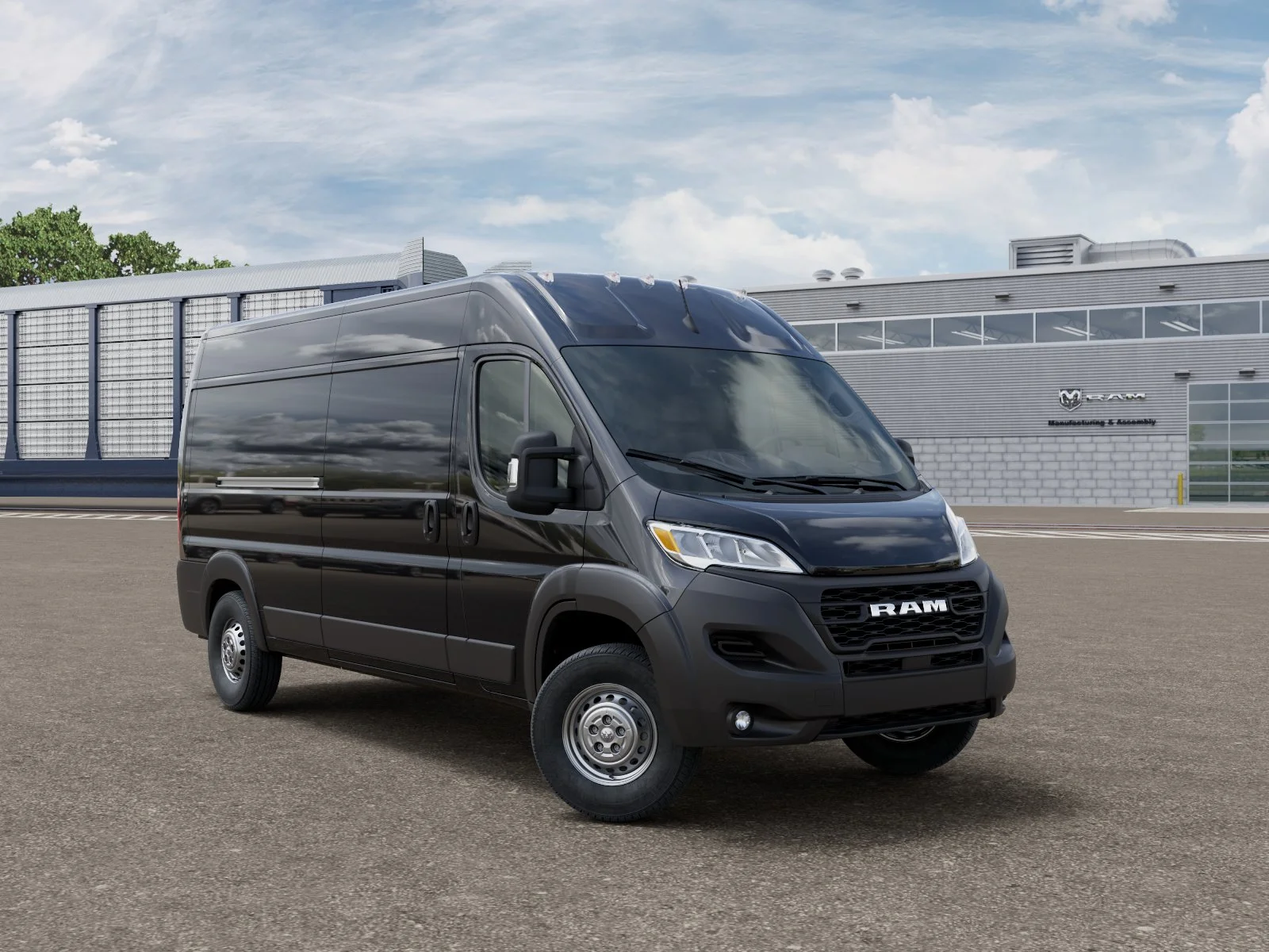 New 2026 Black Clear-Coat Exterior Paint RAM  image 3