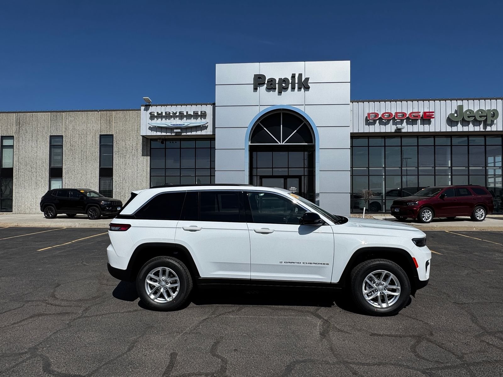 New 2026 Bright White Clearcoat JEEP Laredo X image 1