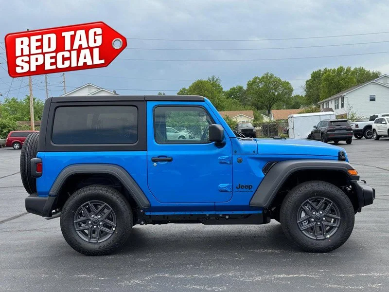 New 2026 Hydro Blue Pearl-Coat Exterior Paint Jeep Sport image 2
