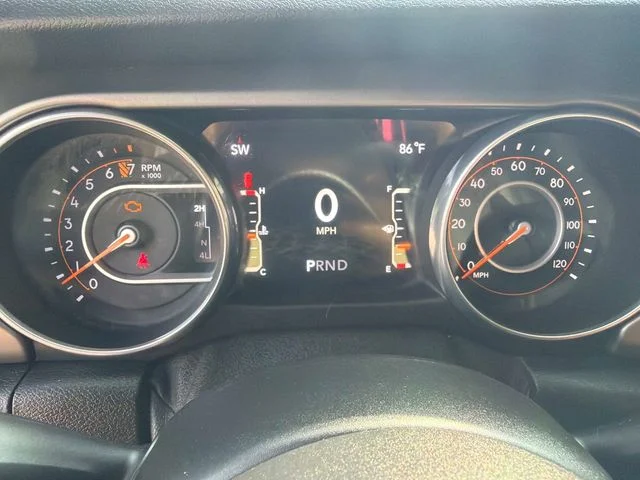 Used 2018 Blue Jeep Unlimited Sport S image 26