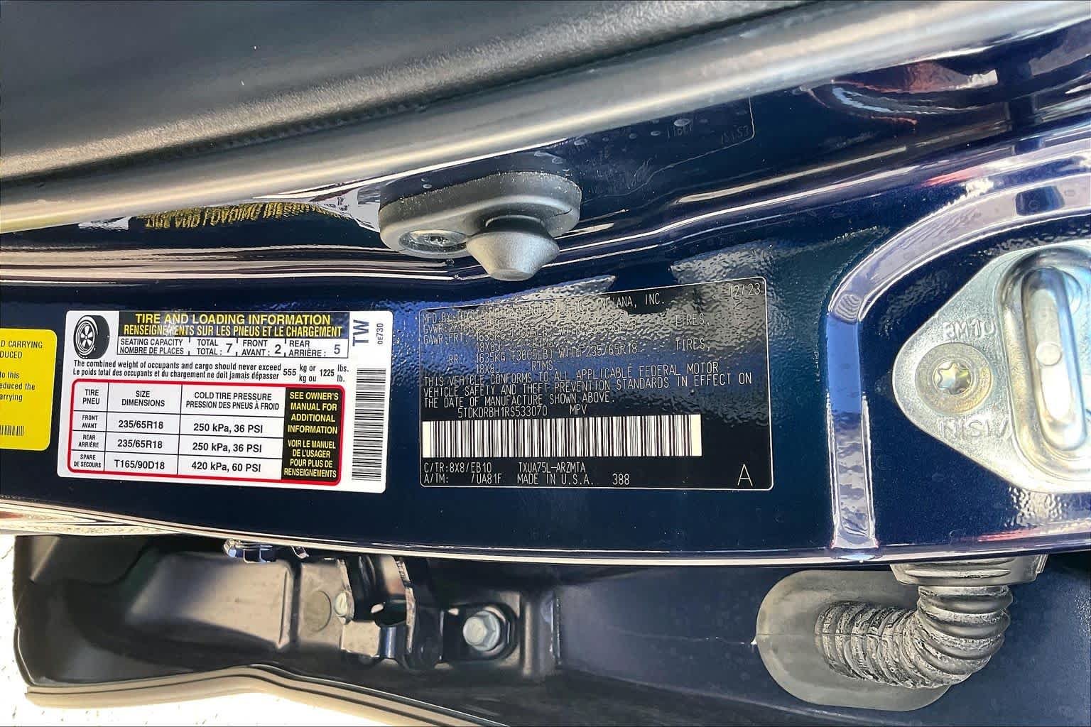Used 2024 Blueprint Toyota XLE image 34