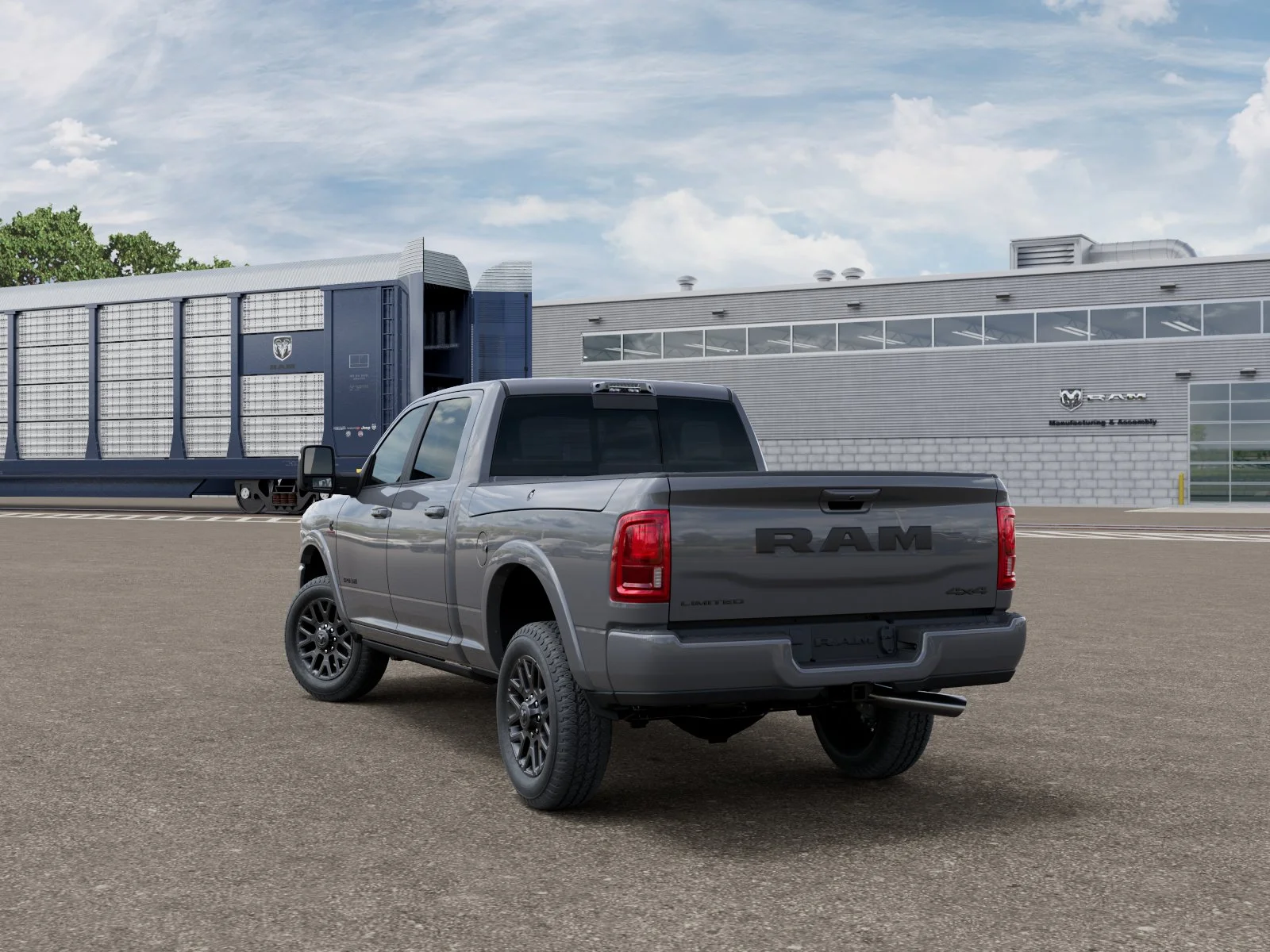 New 2026 Ceramic Gray Clear-Coat Exterior Paint RAM Limited image 30