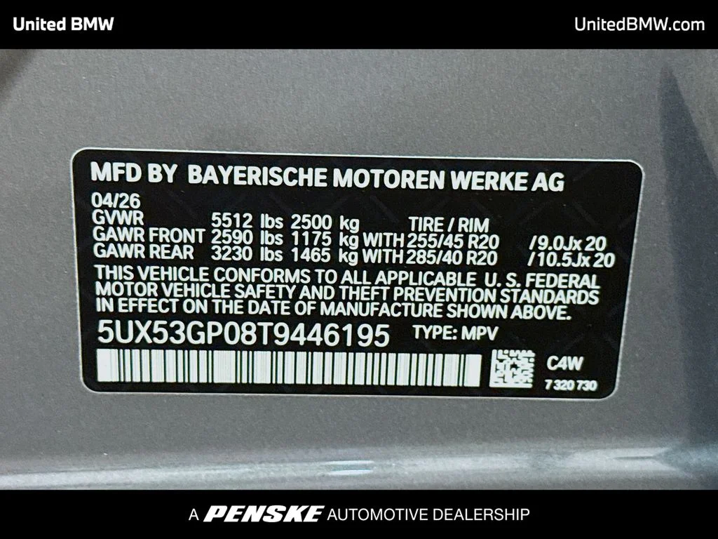 New 2026 Skyscraper Grey Metallic BMW 30 xDrive image 15