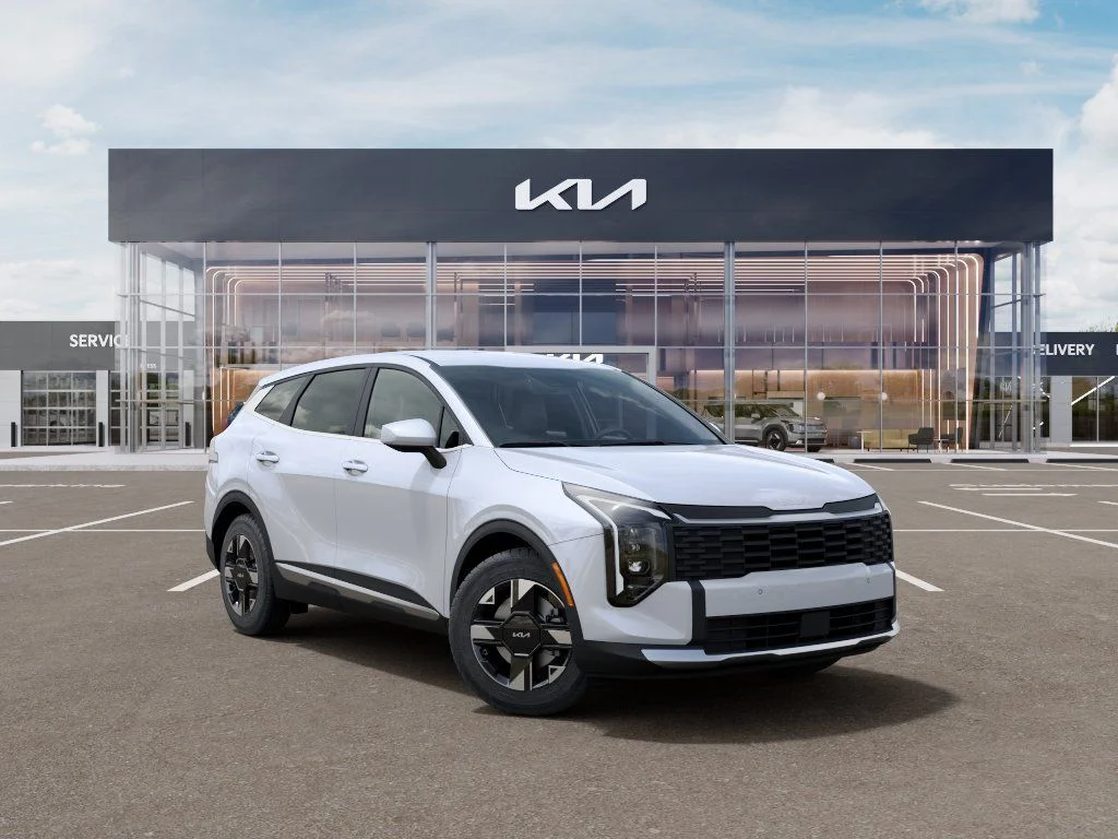 New 2026 Glacial White Pearl Kia LX image 7