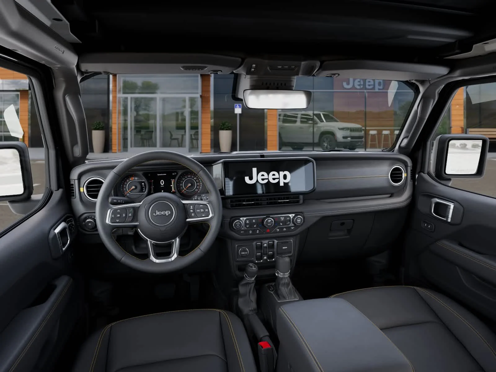 New 2026 Granite Crystal Metallic Clearcoat Jeep Sahara image 14