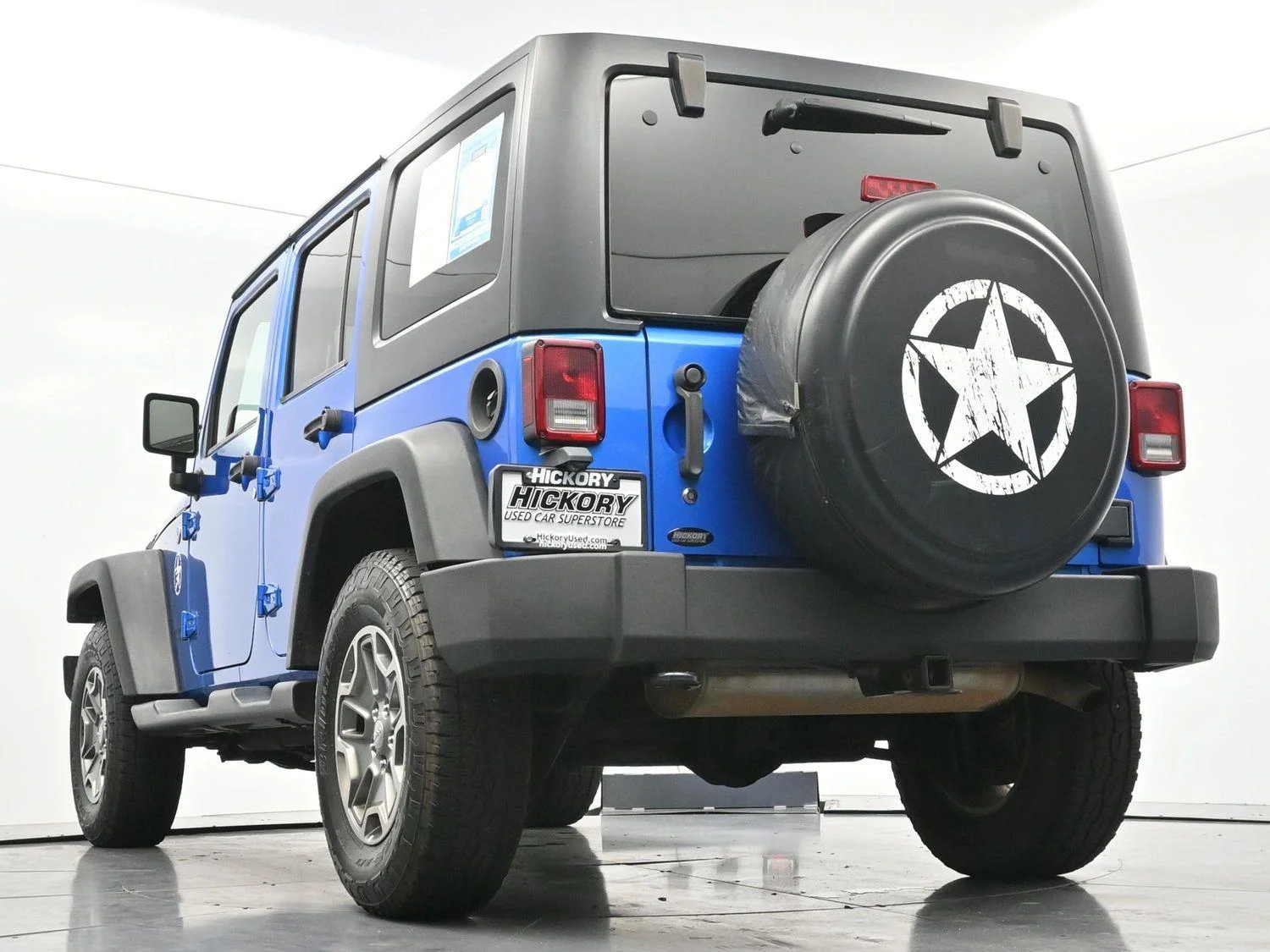 Used 2016 Hydro Blue Pearl Jeep Rubicon image 46